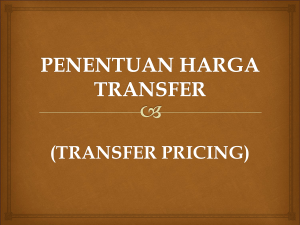 penentuan harga transfer