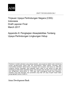 Tinjauan Upaya Perlindungan Negara (CSS): Indonesia Draft