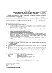 memorandum - LPSE PT. Kawasan Berikat Nusantara