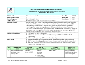 RPS CSE 415 - Enterprise Resource Plan