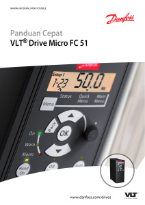 Panduan Cepat VLT Drive Micro FC 51