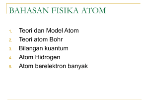 PPT Fisika Atom