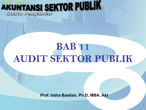Indra Bastian Regulasi Audit Sektor Publik