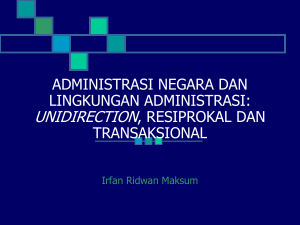 PENDEKATAN-PENDEKATAN DALAM ADMINISTRASI NEGARA