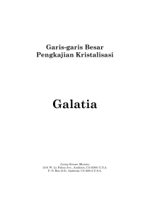 Galatia - Pemulihan Tuhan