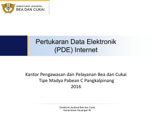 Presentasi PDE Internet
