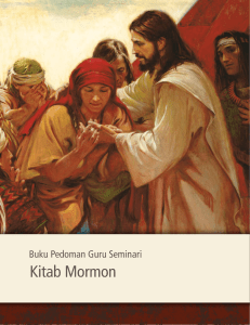 Buku Pedoman Guru Seminari Kitab Mormon