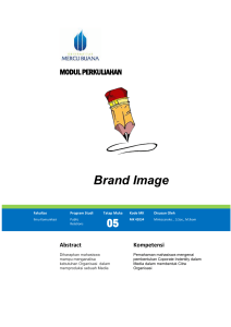 Hubungan Brand Image Dengan Loyalitas Pelanggan