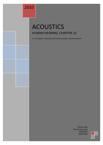 acoustics - dwiastuti
