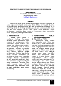 Jurnal Akuntansi dan Pembangunan