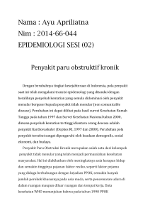 epidemiologi ayuapriliatna 20146644