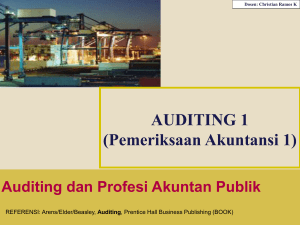Auditing dan Profesi Akuntan Publik