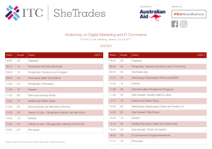 Joint Agenda - Digital Marketing Workshop Jakarta.pages