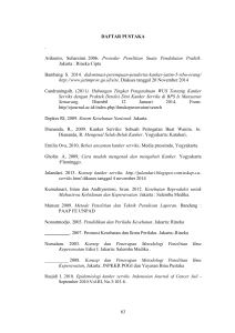 63 DAFTAR PUSTAKA . Arikunto, Suharsimi. 2006. Prosedur