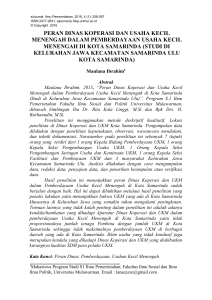 JURNAL LANA - eJournal Ilmu Pemerintahan