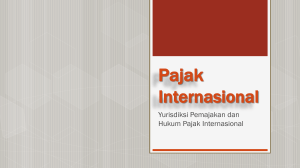 Pajak International - Kuliah Online Unikom
