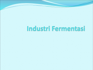 Industri Fermentasi