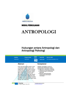 Modul Antropologi [TM2]