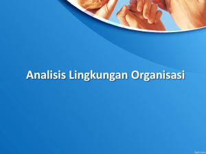 Analisis Lingkungan Organisasi