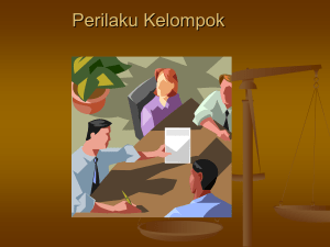 Perilaku Kelompok - Binus Repository