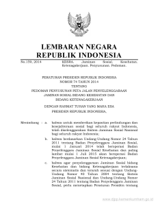 LEMBARAN NEGARA REPUBLIK INDONESIA