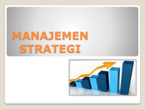 manajemen strategis