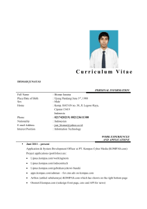 Curriculum Vitae