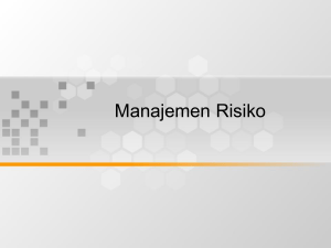 Manajemen Risiko - Binus Repository