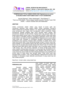 JURNAL KESEHATAN MASYARAKAT, Volume 1, Nomor 2, Tahun