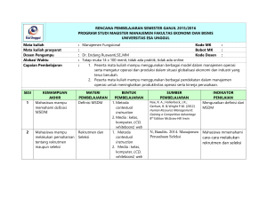 garis besar program pengajaran