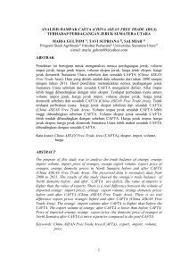 1 analisis dampak cafta (china asean free trade area)