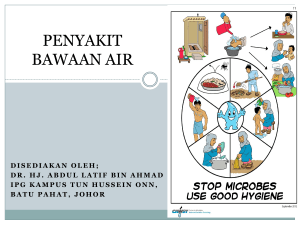 penyakit bawaan air - laman ilmu latiptro