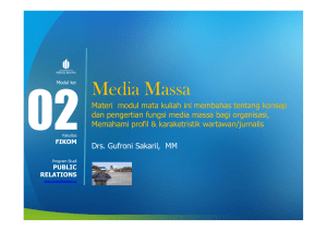 Media Massa - Universitas Mercu Buana