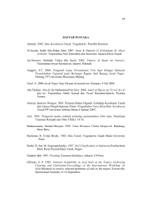 64 DAFTAR PUSTAKA Afandie. 2002. Ilmu Kesuburan Tanah