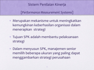 Ukuran Kinerja [Performance Measurement]