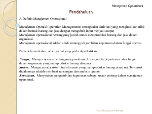 Pendahuluan - Official Site of Nida Nusaibatul Adawiyah