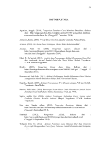 59 DAFTAR PUSTAKA Agustian, Anggie. (2010), Pengertian