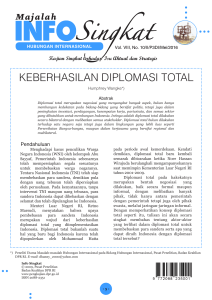 keberhasilan diplomasi total