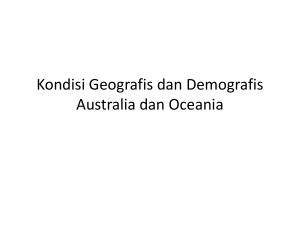 Kondisi Geografis dan Demografis Australia dan