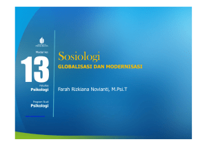 Sosiologi - Universitas Mercu Buana