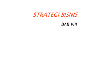 Manajemen Strategik Bab 8
