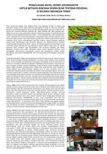 Seismo - Geomagnetic Signal Processing for Earthquake Disaster