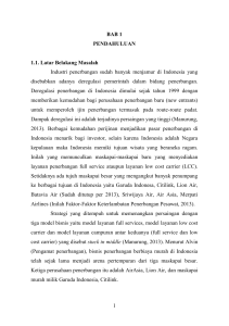 1 BAB 1 PENDAHULUAN 1.1. Latar Belakang Masalah Industri