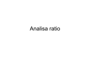 Analisa ratio