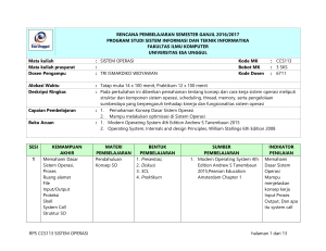 GARIS BESAR PROGRAM PENGAJARAN