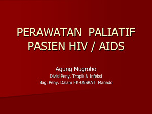 perawatan paliatif pasien hiv / aids