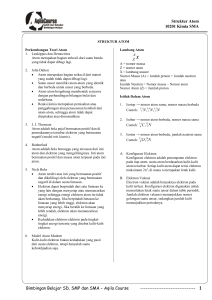10201 Kimia Struktur Atom
