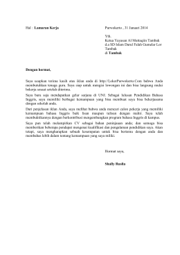 Contoh surat lamaran kerja pabrik udang Kunci Jawaban Intan Pariwara Kelas 12 PPKN Edisi Lama.