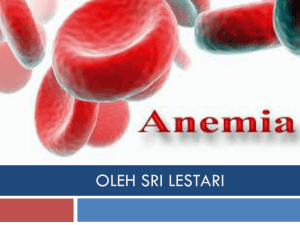 Penyebab Anemia karena Kurangnya Produksi Sel Darah Merah