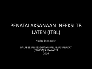 penatalaksanaan infeksi tb laten